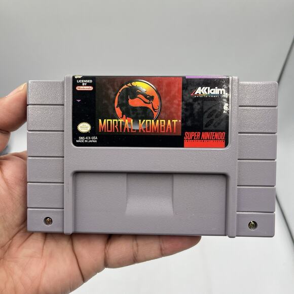 Mortal Kombat SNES Cartridge - Tested and Ready to Play! - Picture 2 of 5